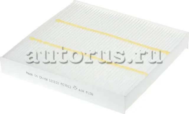 Фильтр салона стандарт (Partra). Артикул FC7012