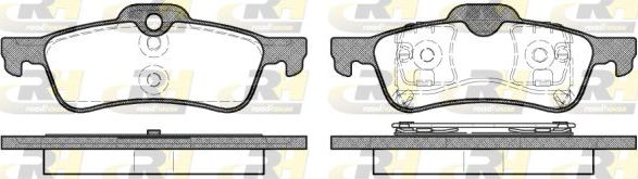 Тормозные колодки RoadHouse. Артикул 2862.00