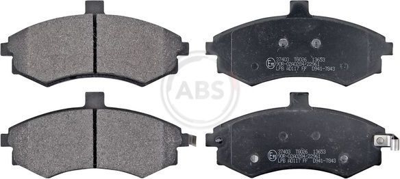 Тормозные колодки ABS. Артикул 37403