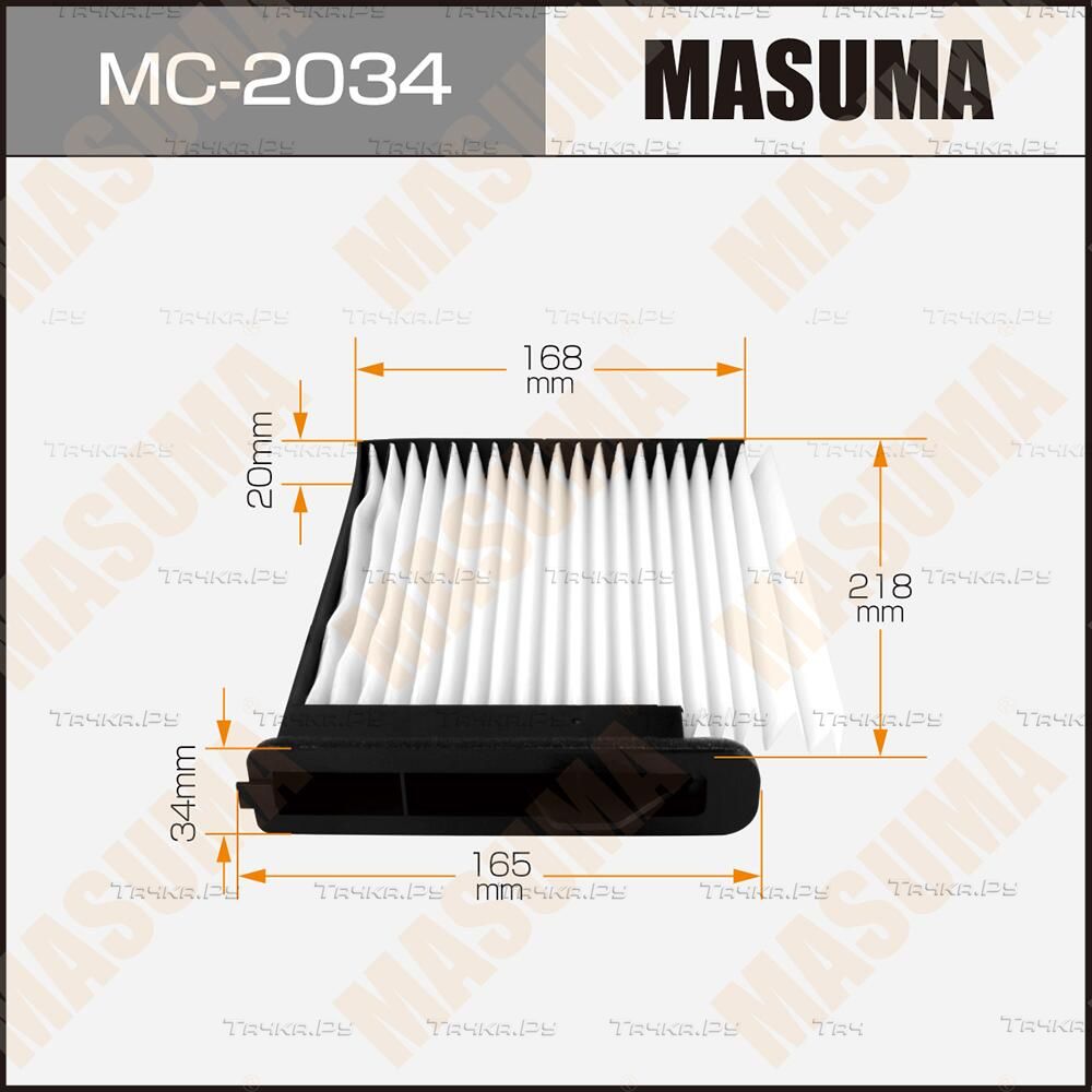 Салонный фильтр Masuma. Артикул MC-2034