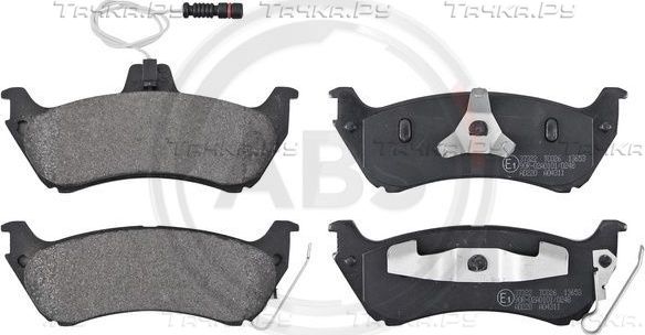 Тормозные колодки ABS. Артикул 37322