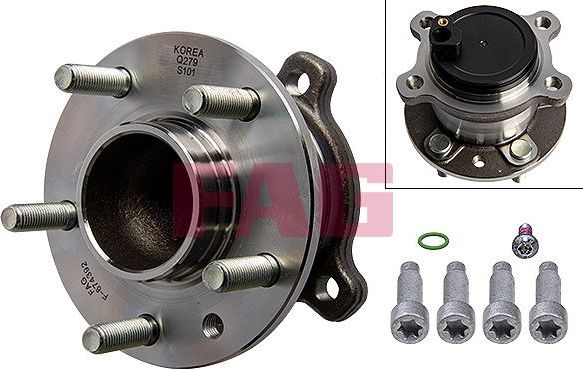 Ступичный подшипник (комплект) Fag задний для Ford Mondeo IV 2007-2015. Артикул 713 6788 60