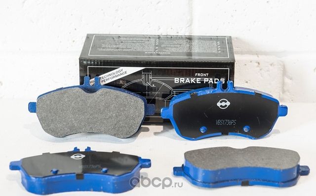 Передние колодки Mercedes C-class W204 (Vite). Артикул VBS1736PS