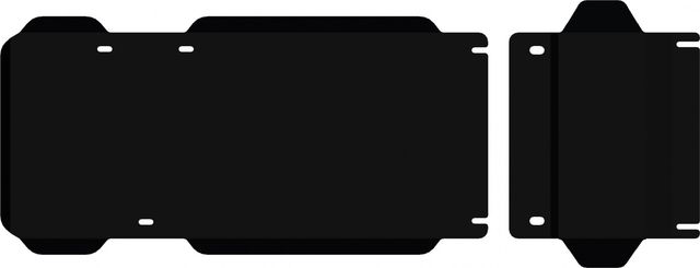 Защита алюминиевая Alfeco для картера и КПП Great Wall Deer G3 4WD 2004-2010. Артикул ALF.31.04 AL4