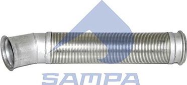 Гофра глушителя Sampa для DAF XF 105 2005-2024. Артикул 051.007
