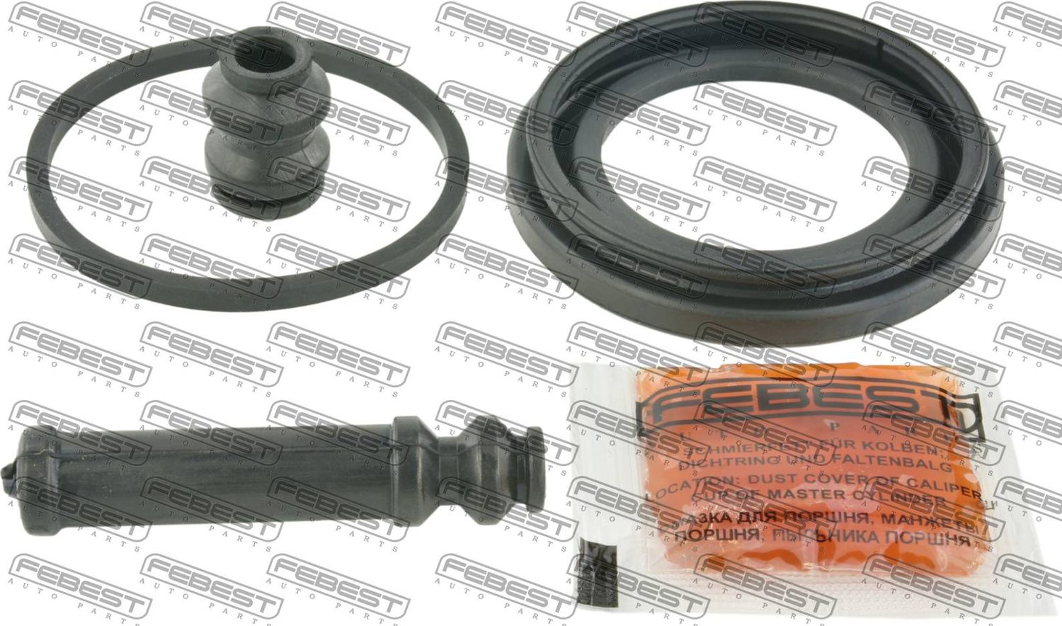 Ремкомплект тормозного суппорта Febest. Артикул 0475-CS2F