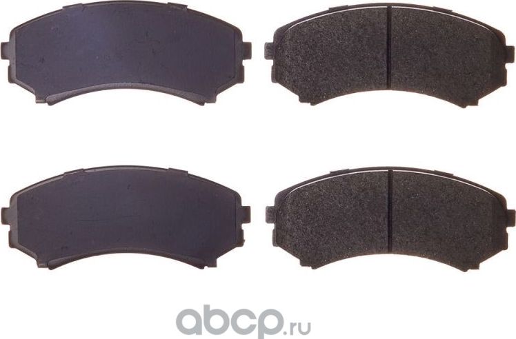 Колодки тормозные дисковые (противоскрипная пластина в компл.) (Avantech). Артикул AV257