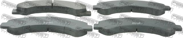 Тормозные колодки Febest передние для Isuzu Elf (N-Series) V (NHR6_, NKR6_, NKR7_, NKS7_) 1999-2002. Артикул 0201-W41F