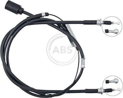 Трос ручника (тросик ручного тормоза) ABS. Артикул K19509