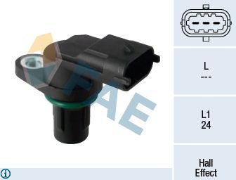 Датчик положения распредвала FAE для Volvo V50 I 2006-2012. Артикул 79351