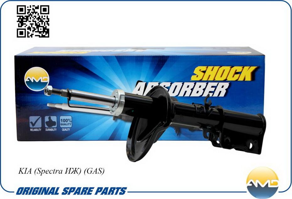 Амортизатор KIA SPECTRA ИЖ передн.лев.газ-масло (AMD). Артикул AMDSA121L