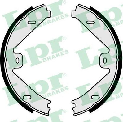 Тормозные колодки (стояночная тормозная система) LPR. Артикул 09840
