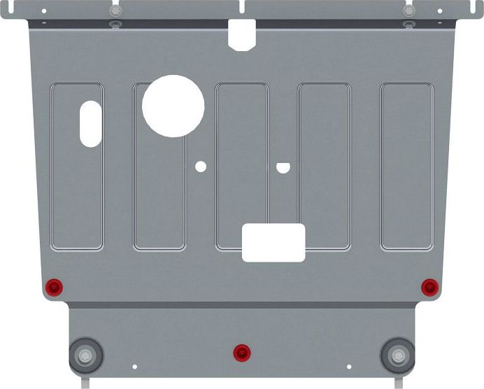 Защита Шериф (1,5 мм) для картера и КПП Kia Rio IV 2017-2021. Артикул 10.SL 9008