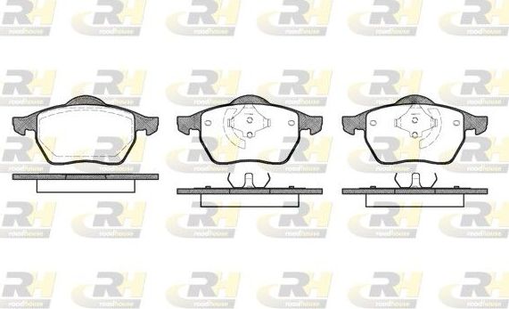 Тормозные колодки RoadHouse. Артикул 2390.40