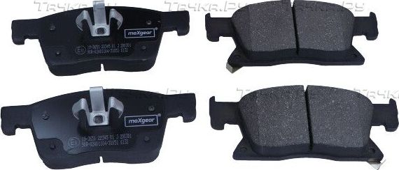 Тормозные колодки MaXgear передние для Opel Astra K 2015-2026. Артикул 19-3651