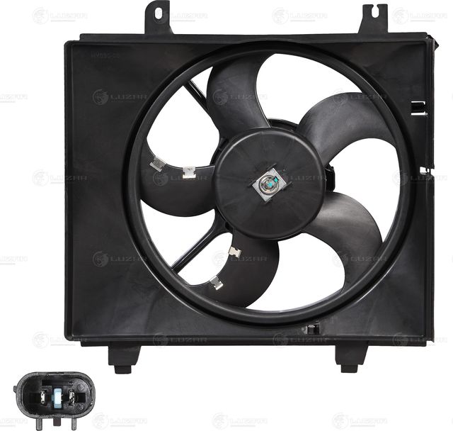 Вентилятор радиатора двигателя Luzar для Hyundai Matrix I 2001-2010. Артикул LFK 0817