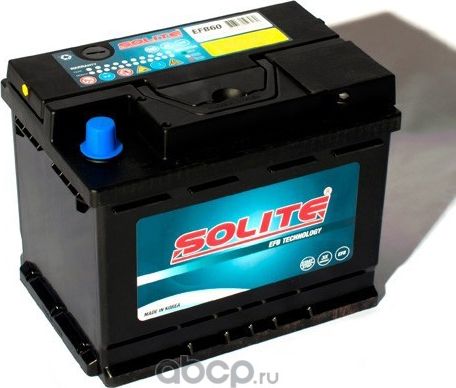 Аккумулятор Solite. Артикул EFB60