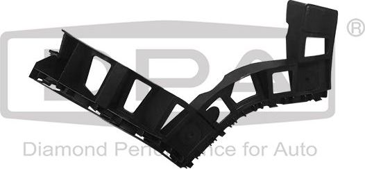 Кронштейн бампера DPA левый для Volkswagen Tiguan I 2007-2018. Артикул 88071857002