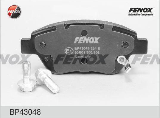 Тормозные колодки Fenox. Артикул BP43048