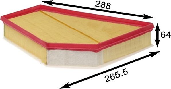 Воздушный фильтр JS Asakashi. Артикул A0453