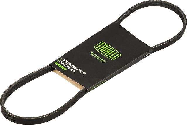 Приводной ремень поликлиновой Trialli (EPDM (Этилен-пропиленовый каучук)) для Mazda 6 III (GJ) 2012-2026. Артикул 3PK817E