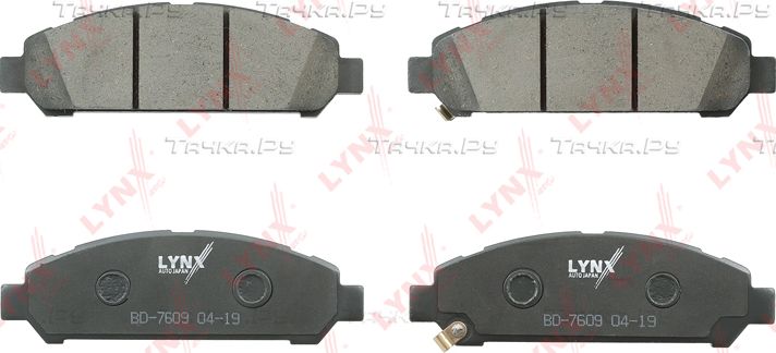 Тормозные колодки LYNXauto. Артикул BD-7609
