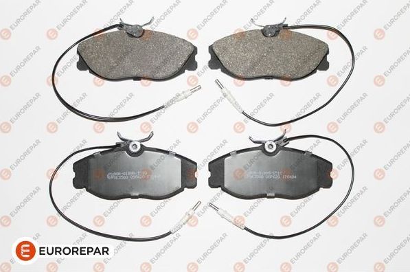 Тормозные колодки Eurorepar. Артикул 1617254180