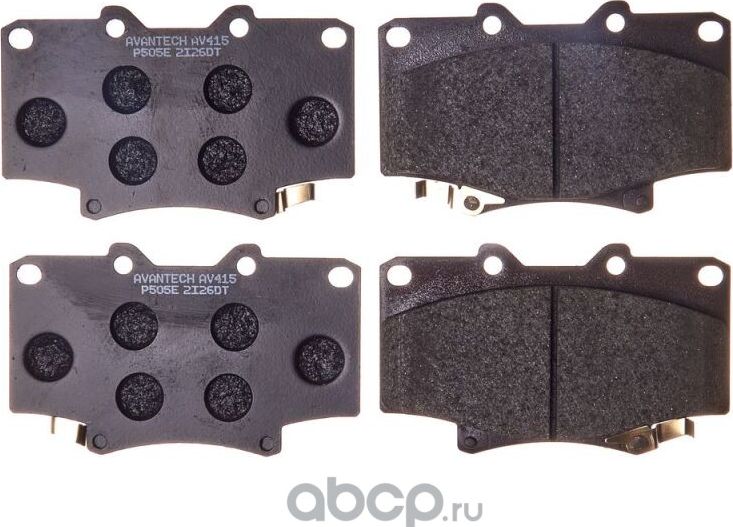 Колодки тормозные (Avantech). Артикул AV415