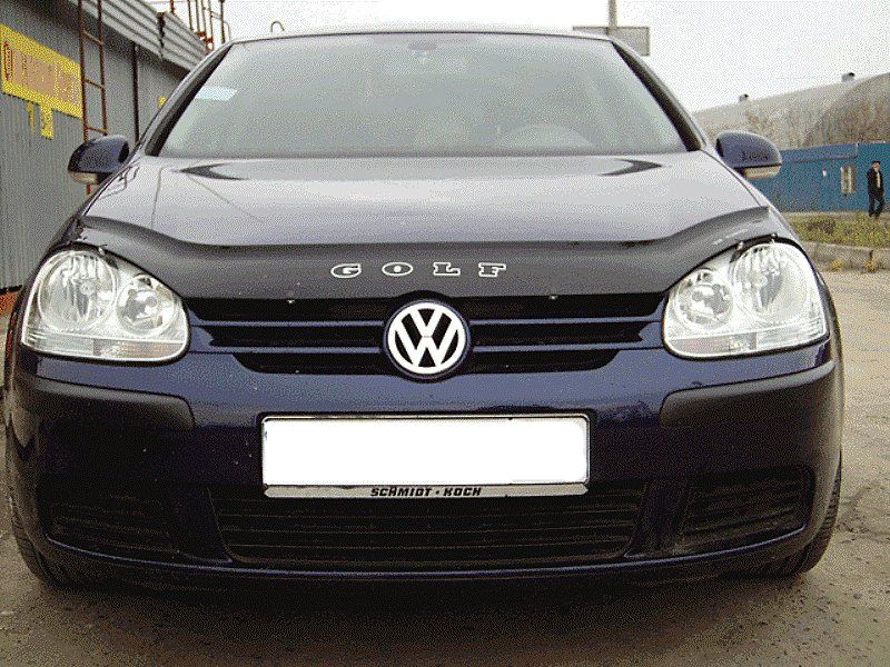 Дефлектор Vip-Tuning для капота Volkswagen Golf V 2003-2009. Артикул VW13
