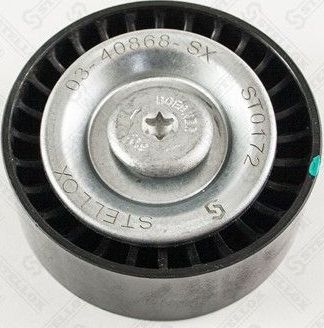 Натяжной ролик (натяжитель) приводного поликлинового ремня Stellox. Артикул 03-40868-SX