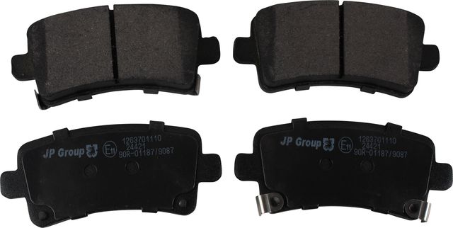 Тормозные колодки JP Group. Артикул 1263701110