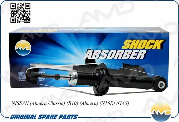 Амортизатор NISSAN ALMERA CLASSIC/ALMERA N16E газ. задн. (AMD). Артикул AMDRENSA229