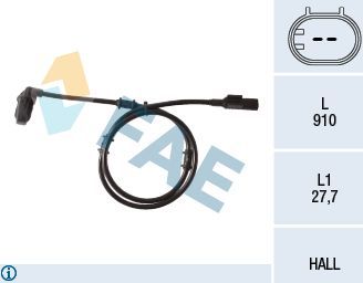 Датчик ABS FAE передний левый для Mercedes-Benz M-Класс I (W163) 1998-2005. Артикул 78133