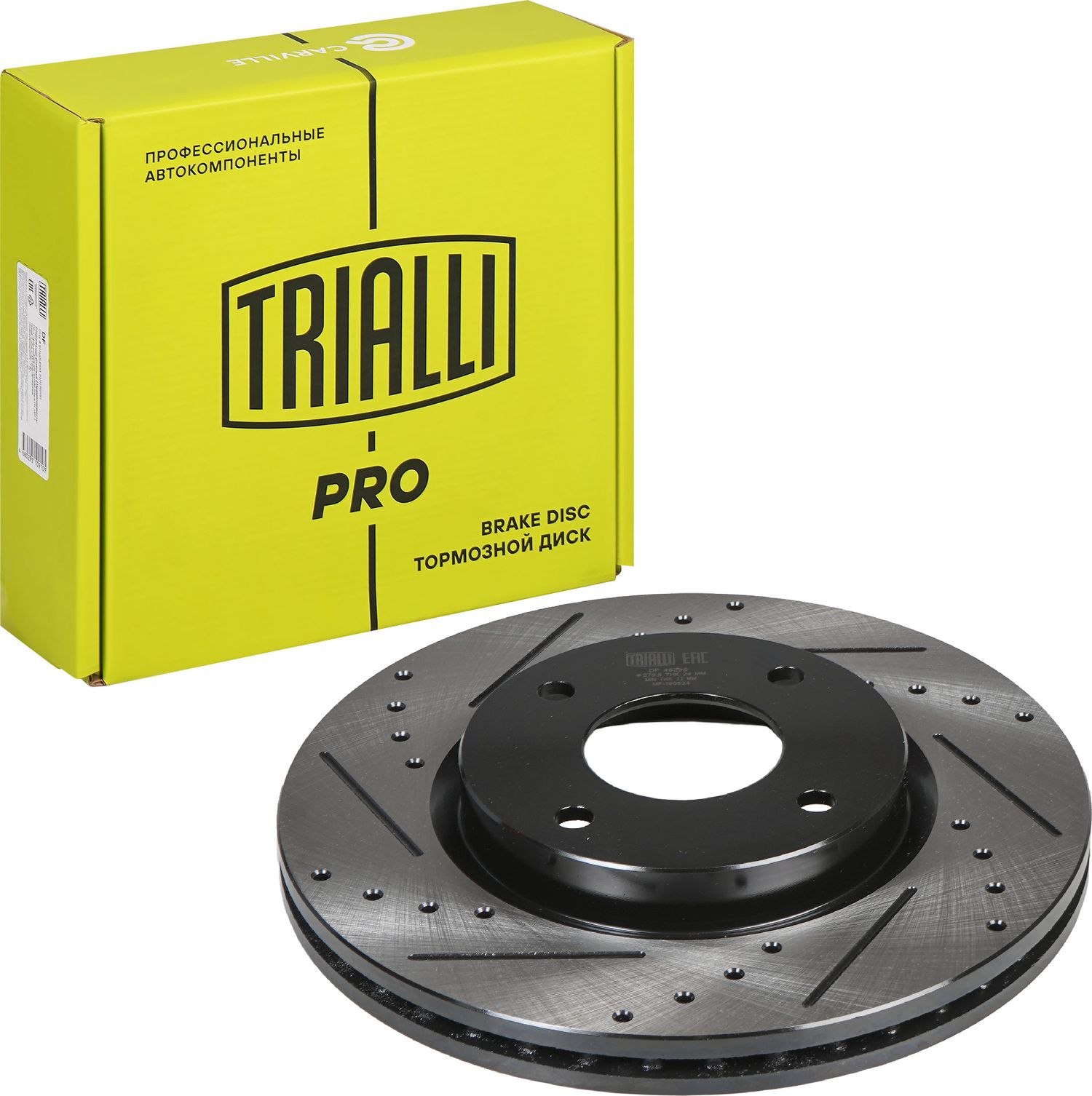 Тормозной диск Trialli. Артикул DF 4629s