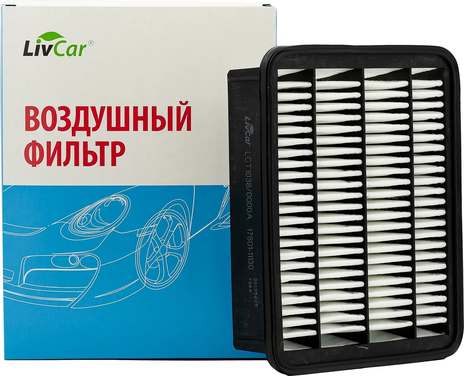 Фильтр воздушный (Livcar). Артикул LCT1038/0000A
