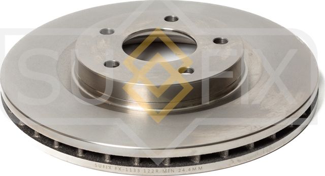 Диск тормозной передний правый/левый JEEP COMPASS/MITSUBISHI ASX (Sufix). Артикул FX1133