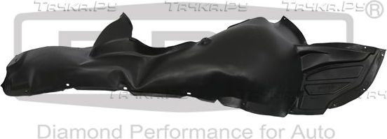 Подкрылок DPA передний правый для Skoda Fabia II 2006-2014. Артикул 88091691502
