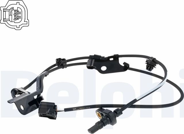 Датчик ABS Delphi для Toyota RAV4 III (XA30) 2005-2013. Артикул SS21219-12B1