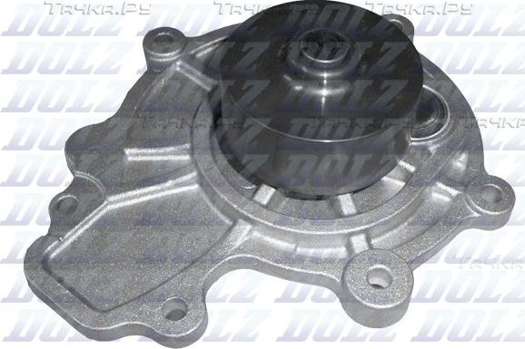 Помпа (водяной насос) Dolz для Chevrolet Captiva I 2006-2016. Артикул O266