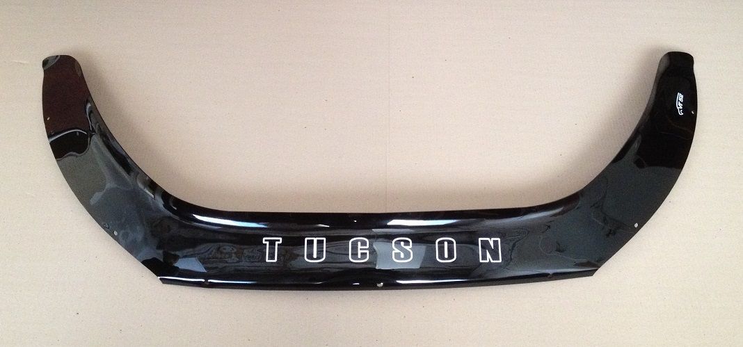 Дефлектор Vip-Tuning для капота Hyundai Tucson III 2015-2021 длинный. Артикул HYD59