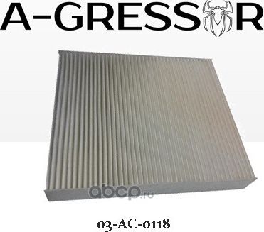 ФИЛЬТР САЛОНА A-GRESSOR 03-AC-0118 SSANG YONG 68112-35000 A-Gressor. Артикул 03AC0118