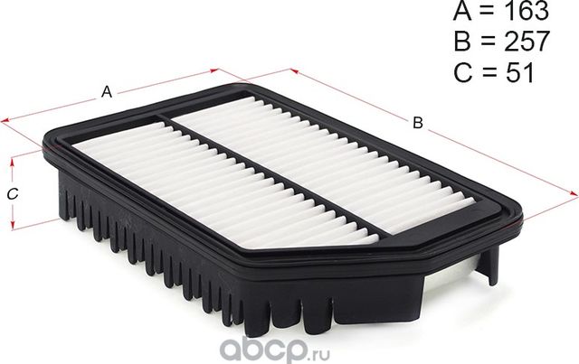 Фильтр воздушный KIA CEED 12 (Hosu). Артикул HSAF0014