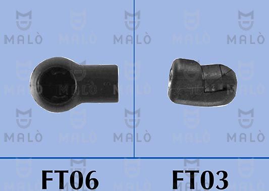 Амортизатор (упор) багажника Malò. Артикул 127323