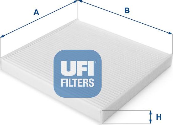 Салонный фильтр UFI. Артикул 53.130.00