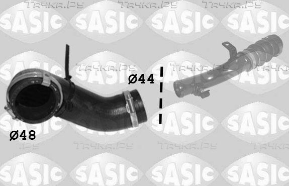 Патрубок интеркулера Sasic. Артикул 3356098