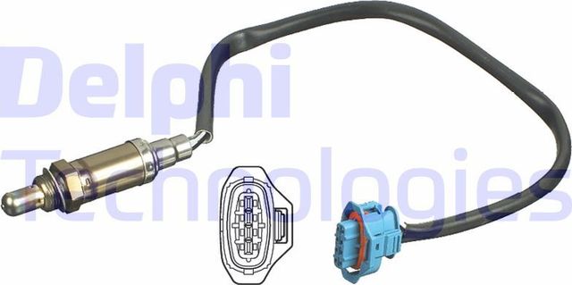Лямбда-зонд (кислородный датчик) Delphi. Артикул ES11089-12B1