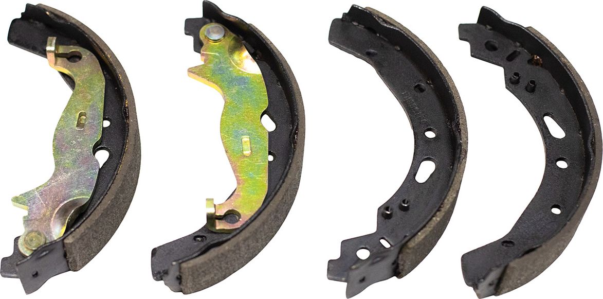 Колодки тормозные задние барабанные (Low Metallic) (Cworks). Артикул C14CR0011