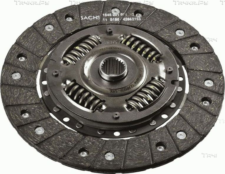 Диск сцепления SACHS для Volkswagen Passat B5 1996-2000. Артикул 1862 482 031