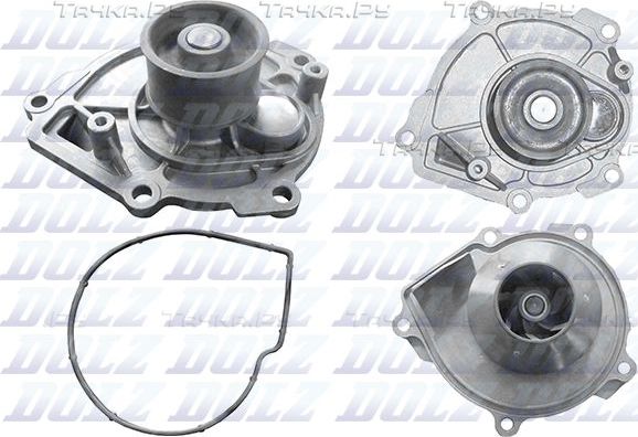 Помпа (водяной насос) Dolz для Jeep Liberty KK 2008-2013. Артикул C149