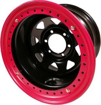 Колёсный диск OFF-ROAD Wheels стальной штампованный черный с бедлоком 6x139,7 10xR16 d110 ET-44 для Mitsubishi L400 1995-2006. Артикул 1610-63910BL-44-BDL